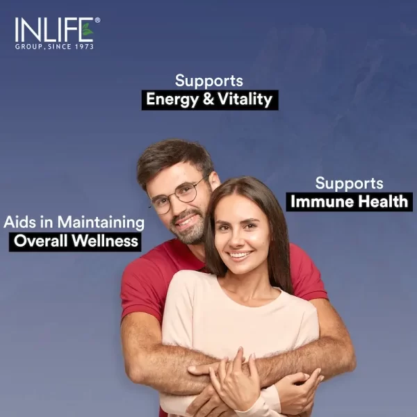 INLIFE Pure Shilajit Extract Supplement for Men | Strength and Stamina, 500mg - 60 capsules - Imagen 6