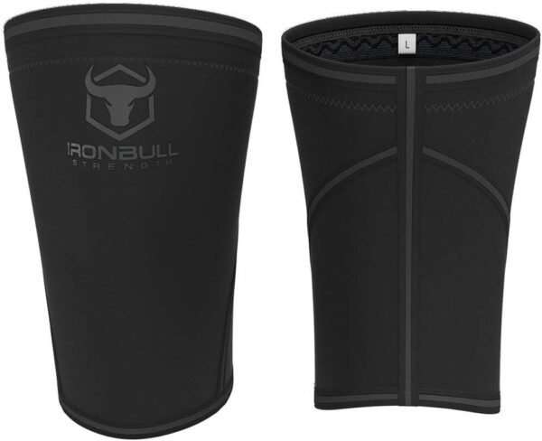 Iron Bull Strength 7mm Knee Sleeves (Pair) for Weightlifting & Powerlifting (USPA, IPL, IWF & USAW Approved) | High-Performance Knee Compression Support For Squats, Weight Lifting - Men and Women - Image 2