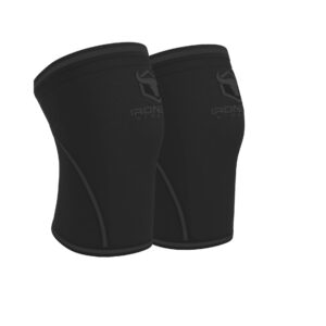 Iron Bull Strength 7mm Knee Sleeves (Pair) for Weightlifting & Powerlifting (USPA, IPL, IWF & USAW Approved) | High-Performance Knee Compression Support For Squats, Weight Lifting - Men and Women