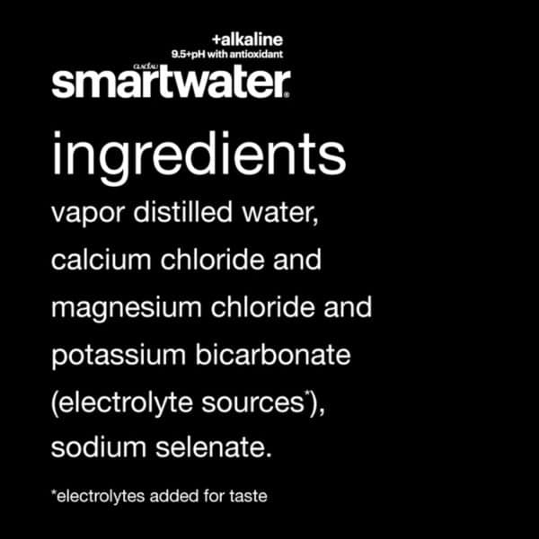 Smartwater alkaline with antioxidant 1L 6pk - Imagen 4