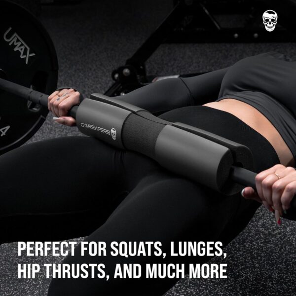 Gymreapers Barbell Squat Pad - Protective Bridge Pad For Hip Thrust, Squats, Lunges - Hip Support, Neck Protection For Bar - Image 3