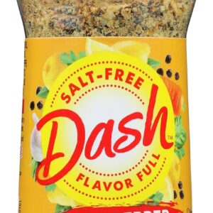 Dash Salt-Free Seasoning Blend, Lemon Pepper, 2.5 Ounce