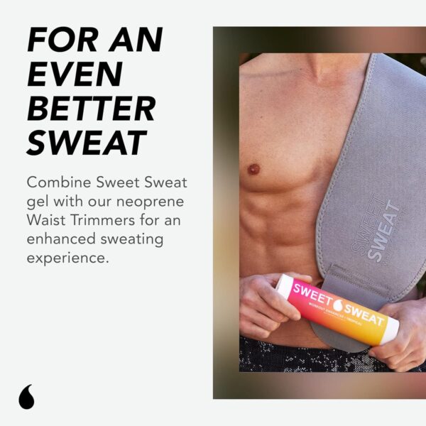 Sweet Sweat Workout Enhancer Roll-On Gel Stick - Makes You Sweat Harder and Faster, Use with Sweet Sweat Waist Trimmer - Image 2